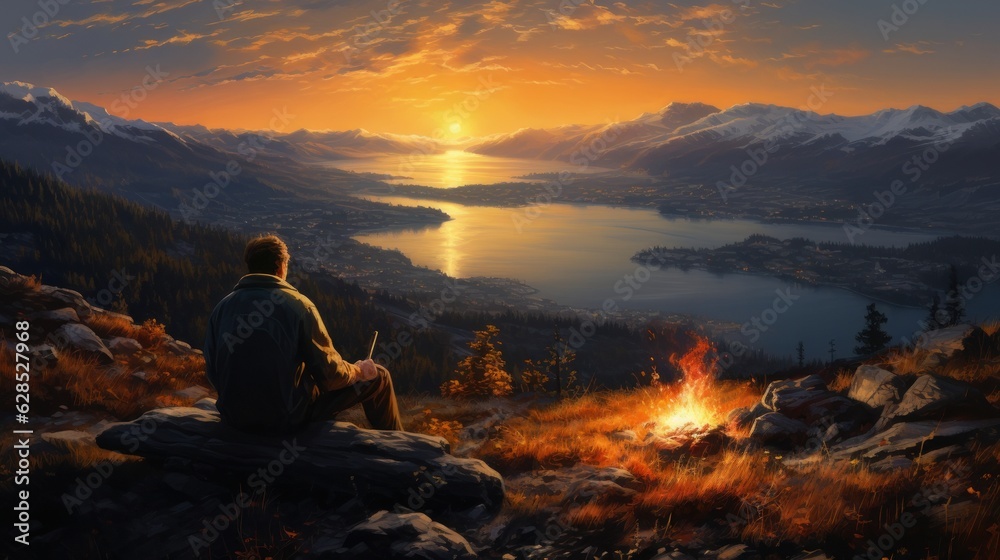fire in the fjord fire in the fjord