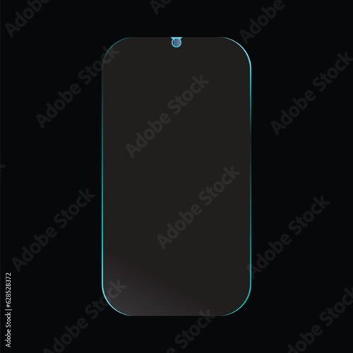 3d high quality vector mobile mockups. Ultra realistic smartphone. Device UI UX mockup for presentation template. Cellphone frame with blank screen isolated templates. 3d isometric illustration.