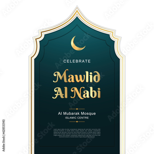 Mawlid Al-nabi Muhammad design template