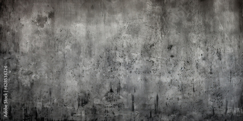 Concrete grey wall may used as background. Generative AI