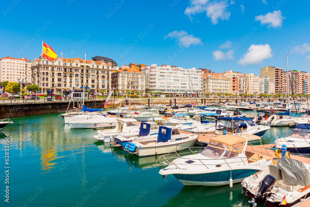 Marina in Santander Spain