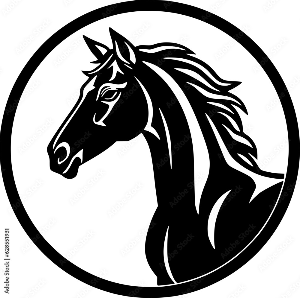 Fototapeta premium Chess | Minimalist and Simple Silhouette - Vector illustration