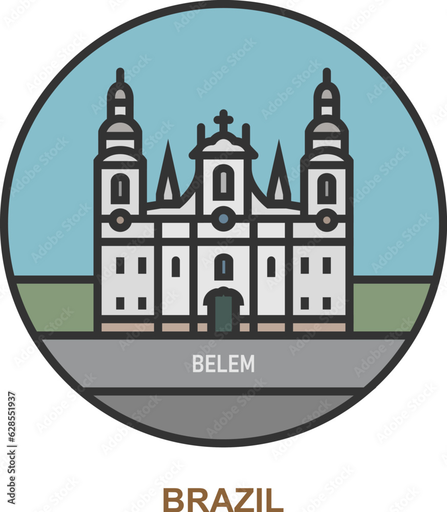 Belem. Cities and towns in Brazil