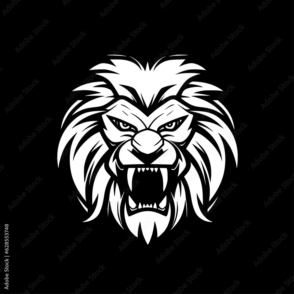 Fototapeta premium Lion - High Quality Vector Logo - Vector illustration ideal for T-shirt graphic