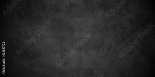 Abstract modern dark black backdrop concrete wall, Texture of grungy black concrete wall background. dark concrete floor or old grunge background. black concrete wall , grunge stone texture bakground.