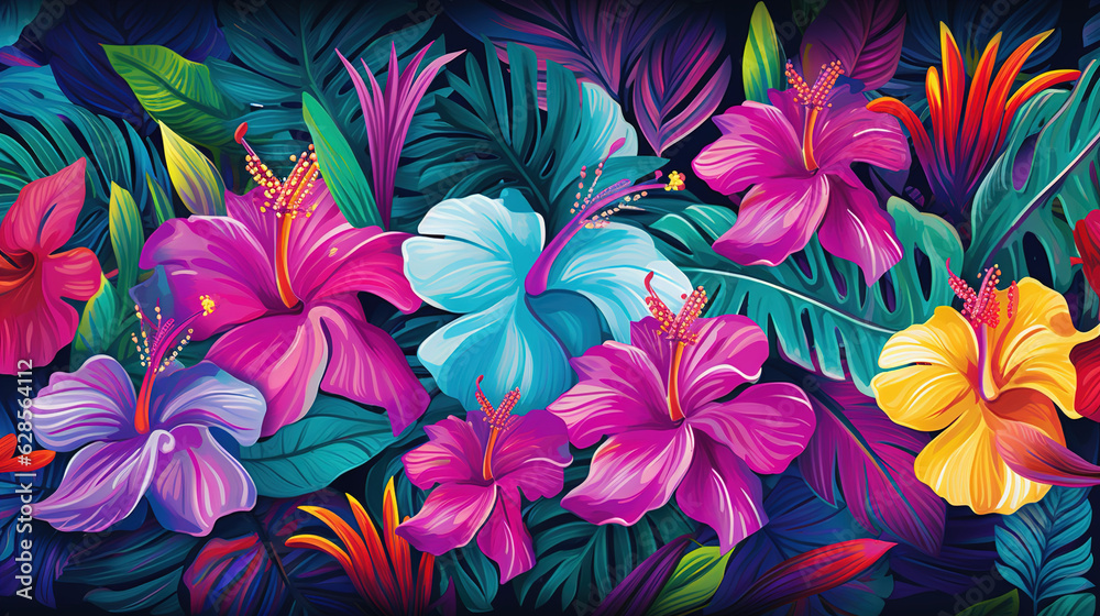 abstract floral background abstract floral background
