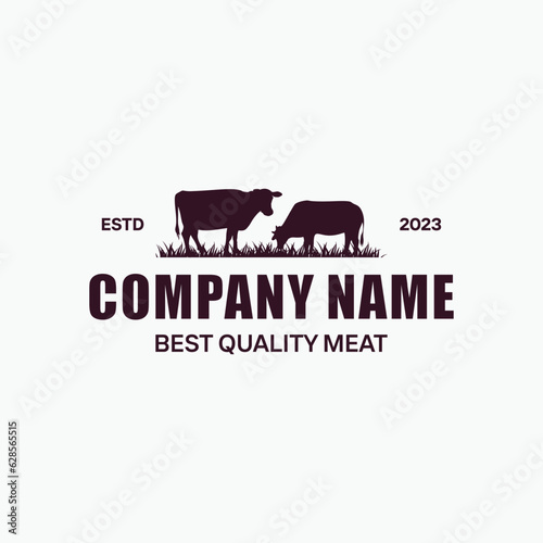 beef livestock label design inspirations