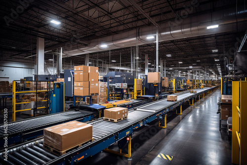 logistics sorting center