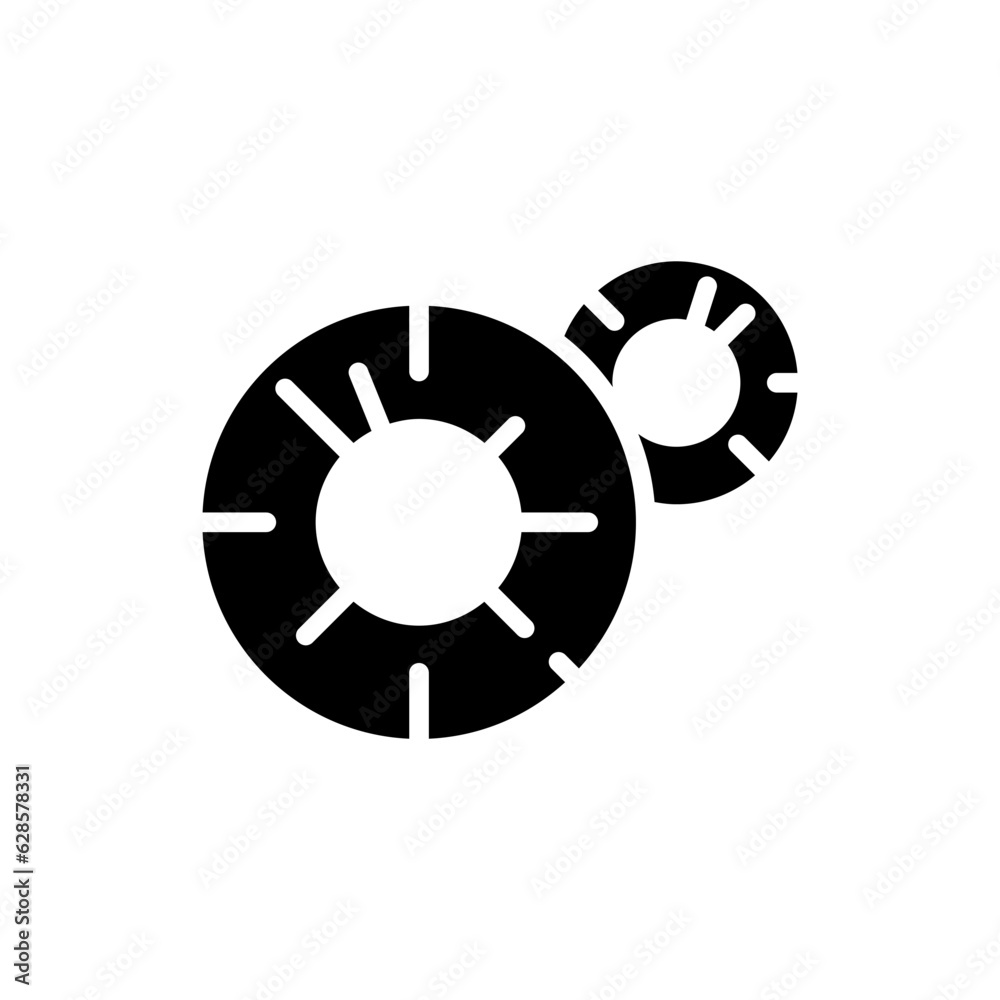 Pineapple slice icon Pineapple slice icon