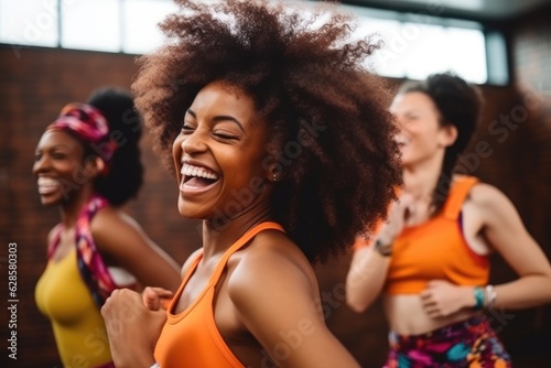 Empowering Gym Experience: Women in Active Wear Embrace Afro-Colombian Themes for Fun Fitness Classes