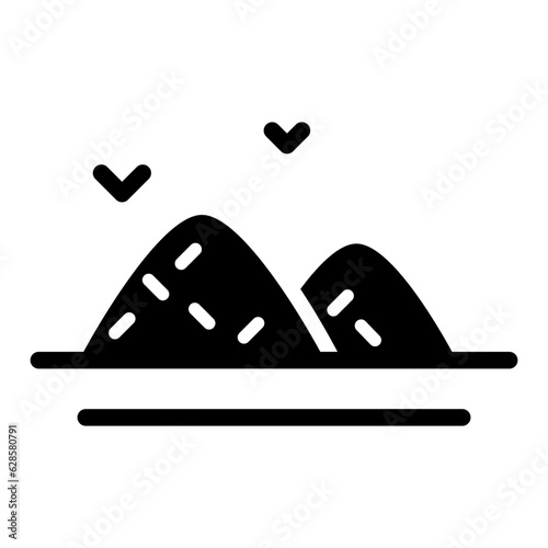 Water pollution icon