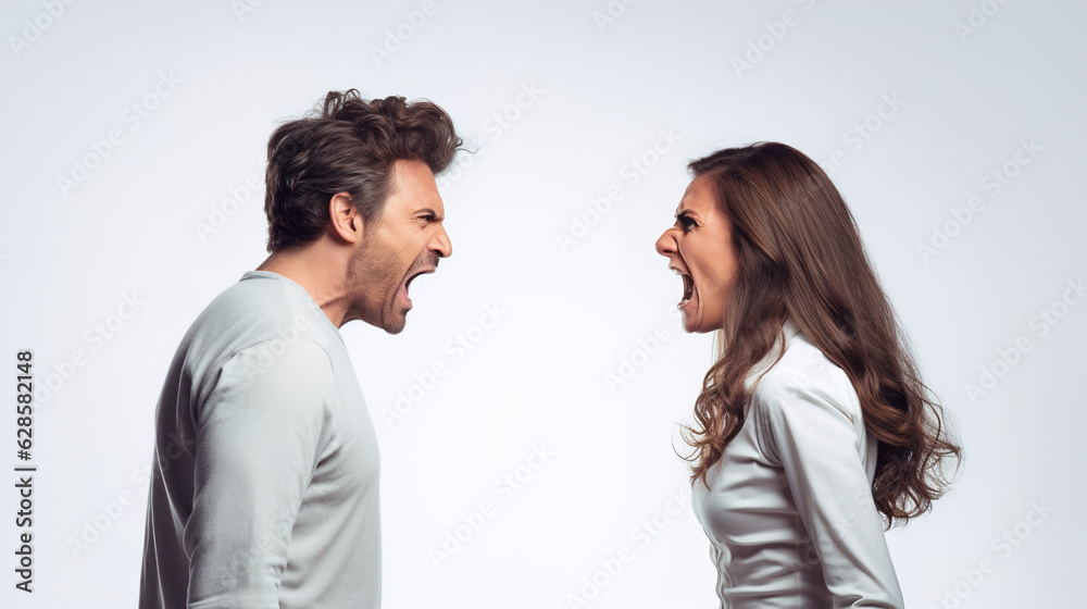 woman_and_a_man_are_shouting_at_each_other woman_and_a_man_are_shouting_at_each_other