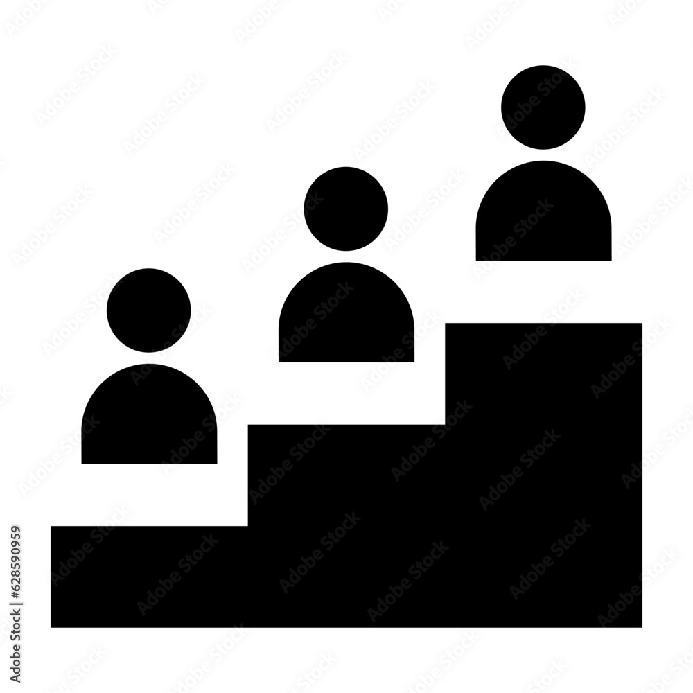 Human resource management icon Human resource management icon