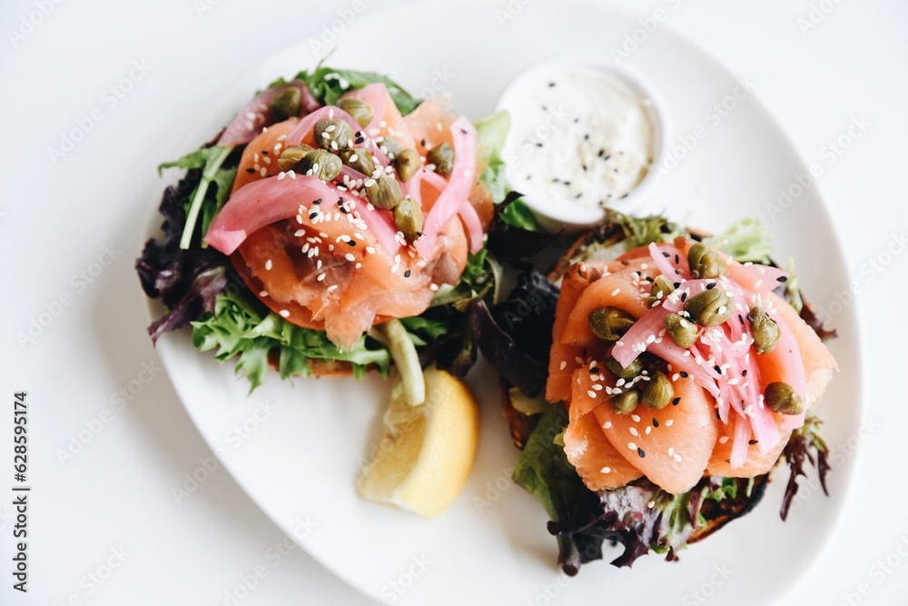 Bright healthy restaurant Bright healthy restaurant