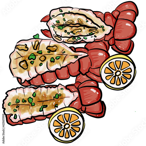 Three flavors of lobster looks very appetizing It s my favorite seafood dish.