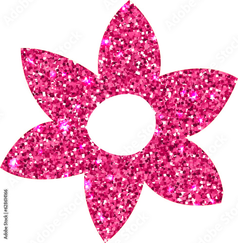 Flower pink barbie for decoration and design.