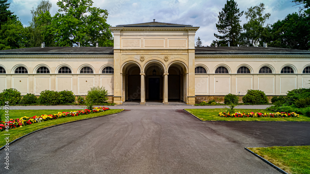 Obraz premium cemetery hall