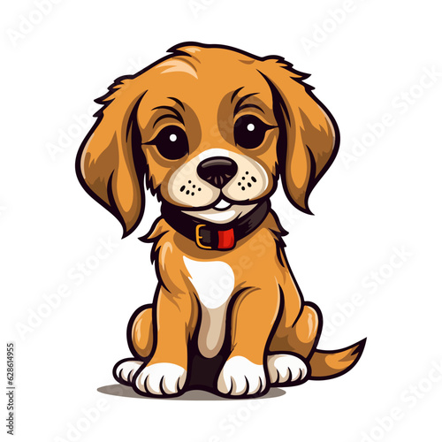 puppy dog cartoon cute