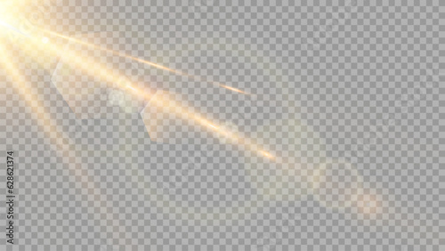 Vector transparent sunlight special lens flare light effect. Stock royalty free vector illustration. PNG	