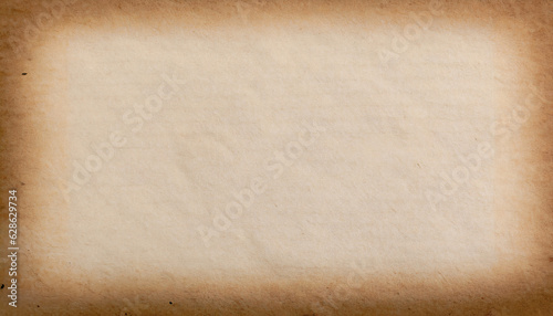 Natural grunge paper background with an old paper texture, ideal for design projects. The weathered and worn appearance adds a touch of vintage charm, evoking a sense of nostalgia and history.