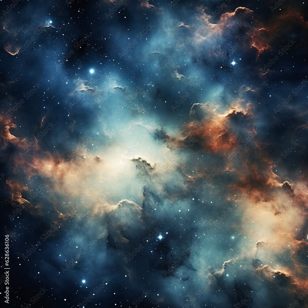 Fototapeta premium stars of space. generatedAI