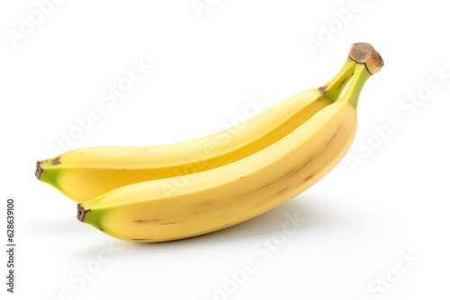 bananas isolated on white background.
