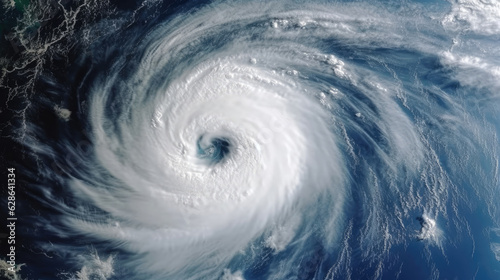 Valokuva Hurricane from space