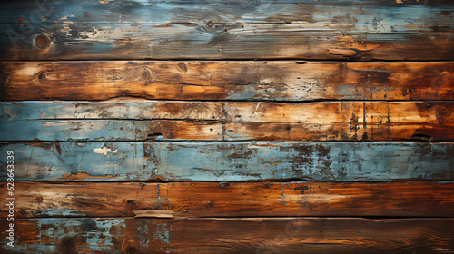 Grungy painted wood texture as background. Wooden old texture. Vintage finish.