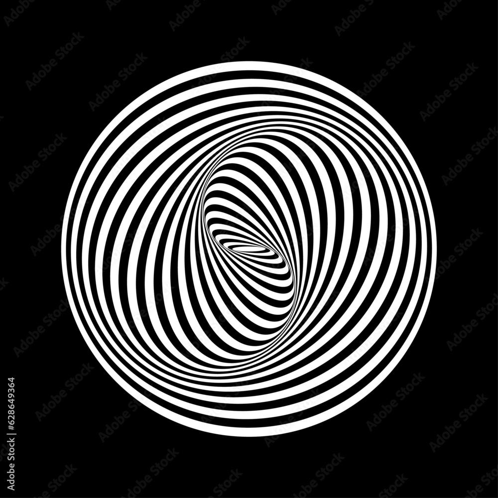 black and white spiral black and white spiral