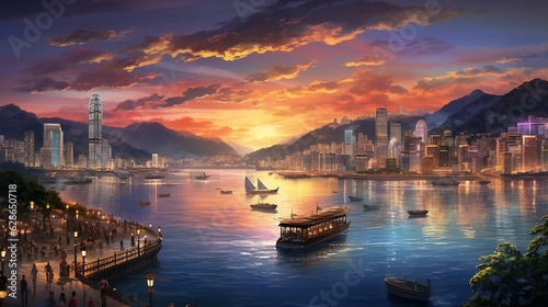 metropolis and skyline