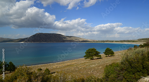 Salda Lake is in Burdur, Turkey.