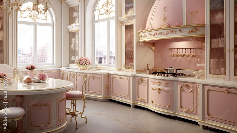 Design of a professional confectionery. Puppet style. catering equipment. Confectioner's Workspace Generative AI
Design of a professional confectionery. Puppet style. catering equipment. Confectioner's Workspace Generative AI