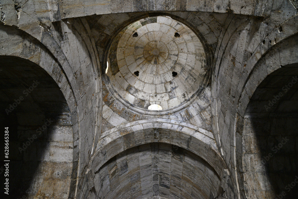 Susuz Caravanserai, located in Burdur, Turkey, was built in 1246.