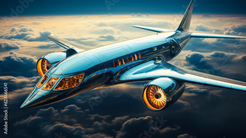 Journey to Tomorrow  Futuristic Supersonic Airliner Takeoff