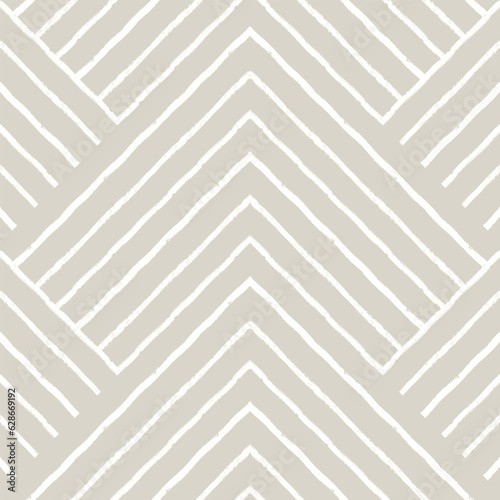 Geometric Minimalist Line Pattern. Nude Aesthetic Contemporary Seamless Vector Background.