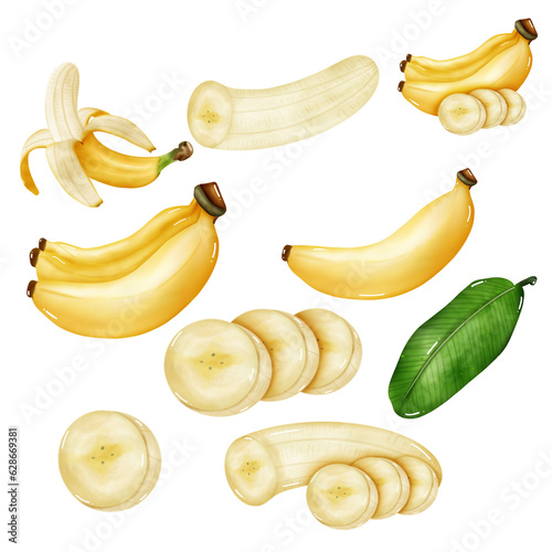 collection of bananas