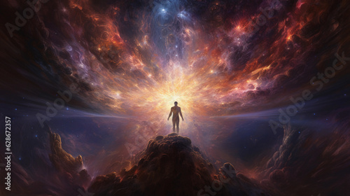 From the Void to the Cosmos: The Primordial Being's Cosmic Creation