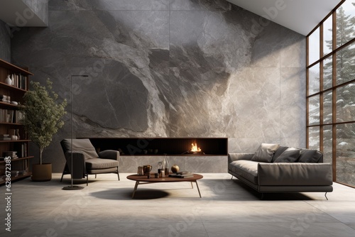 This high resolution Italian marble texture has the appearance of limestone Fototapet