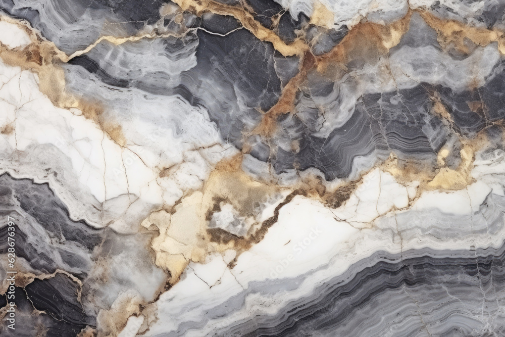 White and gold marble texture background. White and gold marble texture background.