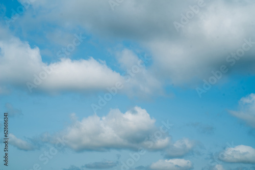 light blue sky with cloud background