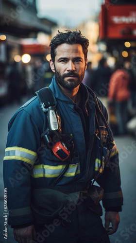 Guardians of the Urban Realm: City Firefighter, Generative AI