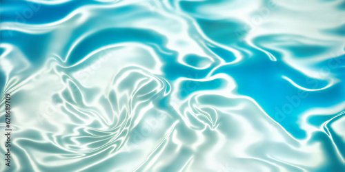 abstract waves texture  blue background