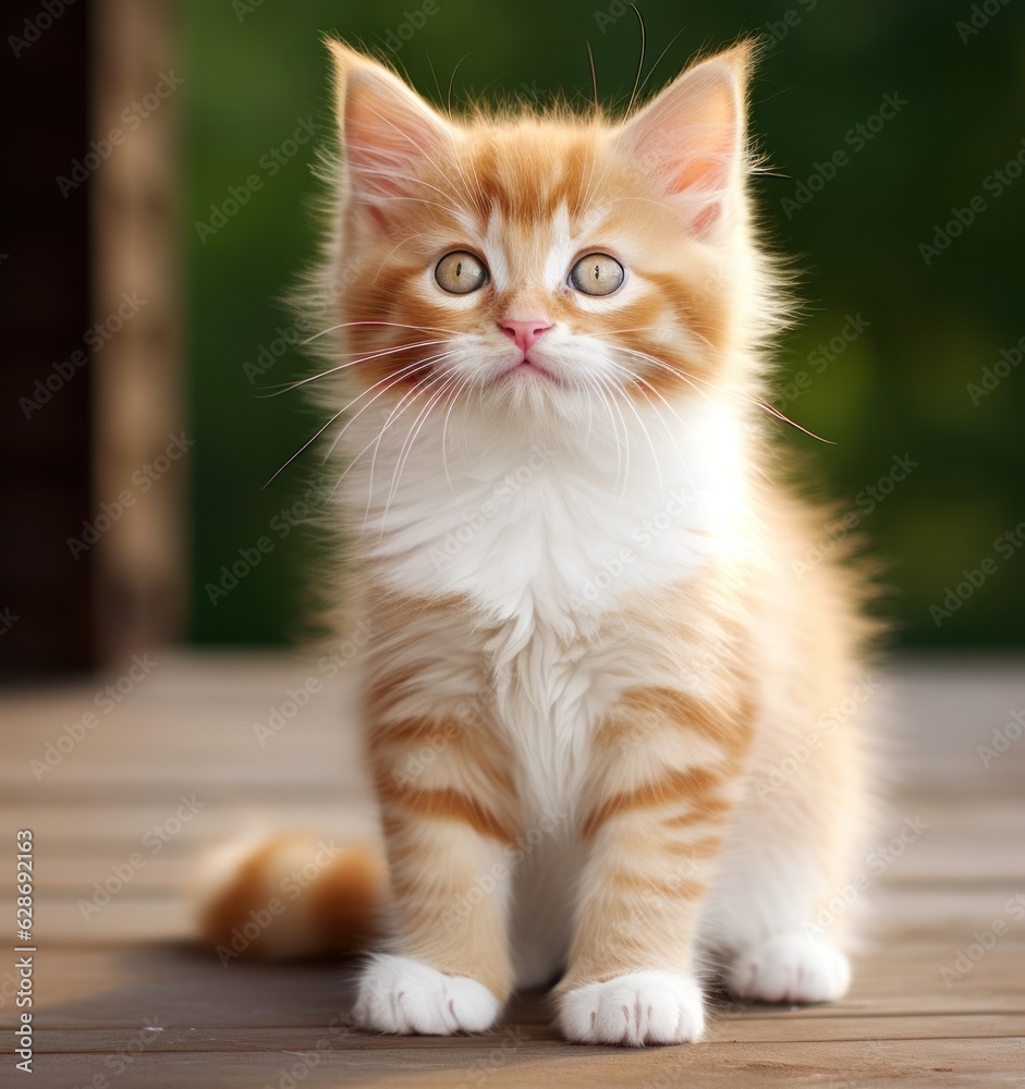 Cute cat isolated Cute cat isolated
