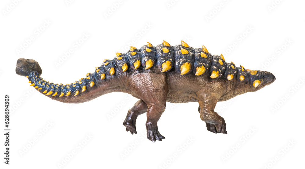 Obraz premium ankylosaurus dinosaur , isolated background