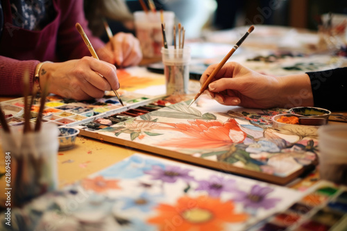 Art Therapy Workshop Providing a Safe Space for Expression and Healing, Embracing Individual Journeys