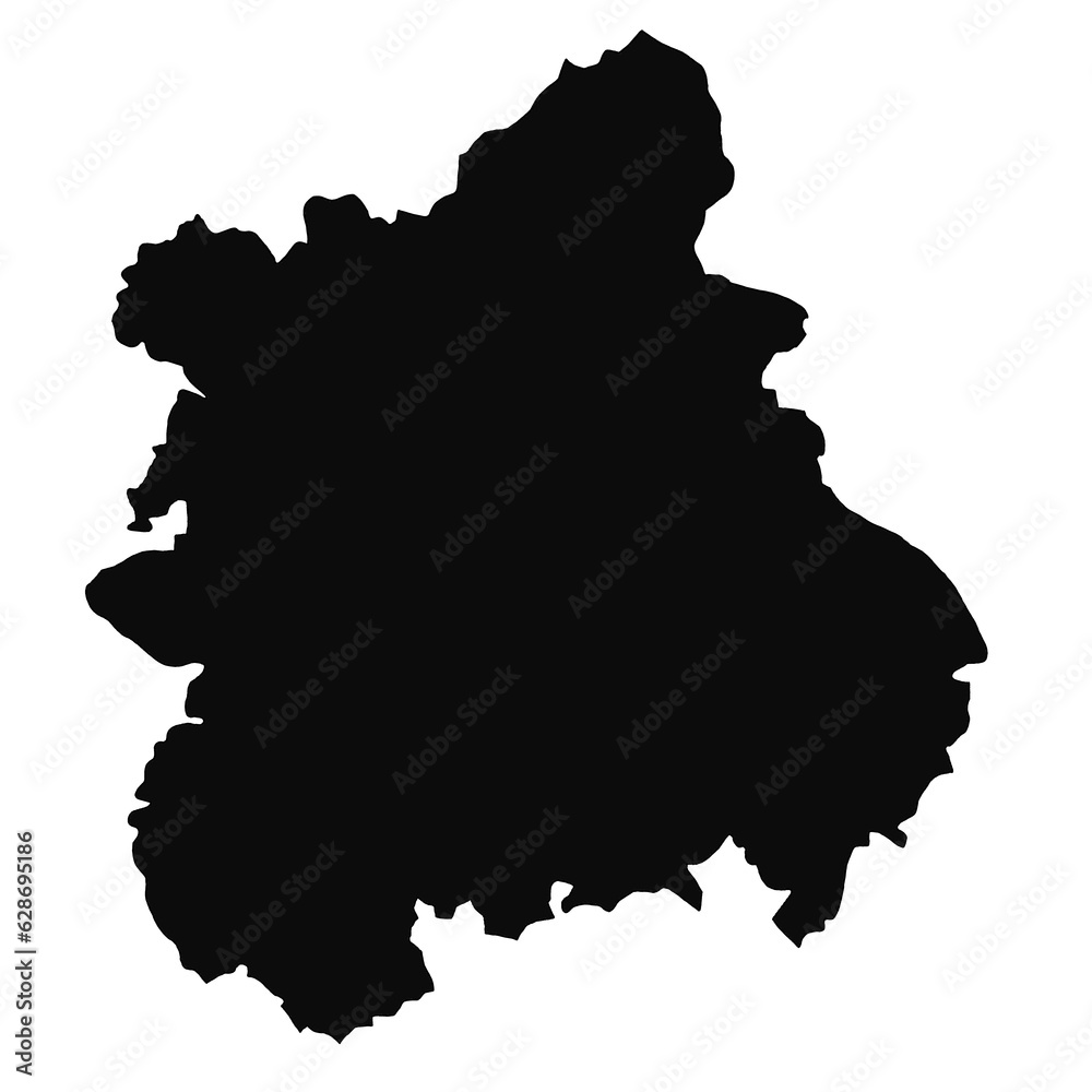 black map of West Midlands England is a region of England, black map of West Midlands England is a region of England,