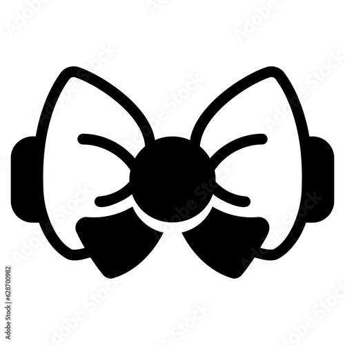  Bow tie, glyph icon