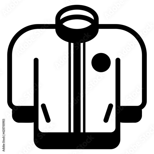  Jacket, glyph icon