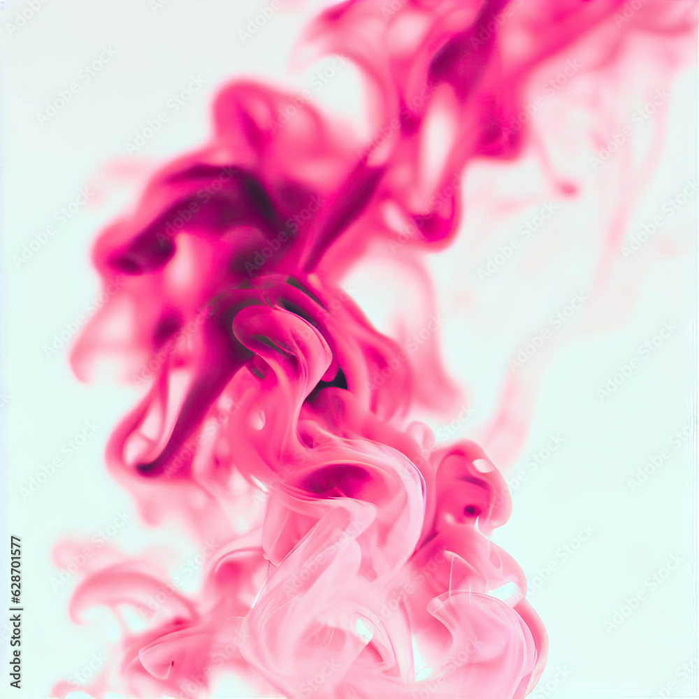 Swirling Pink Patterns, Generative AI Swirling Pink Patterns, Generative AI
