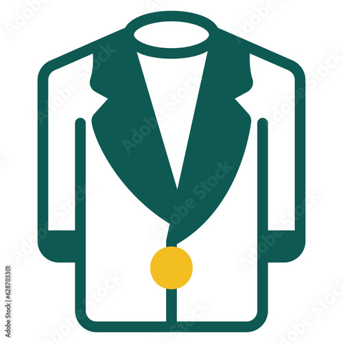  Suit, duotone icon